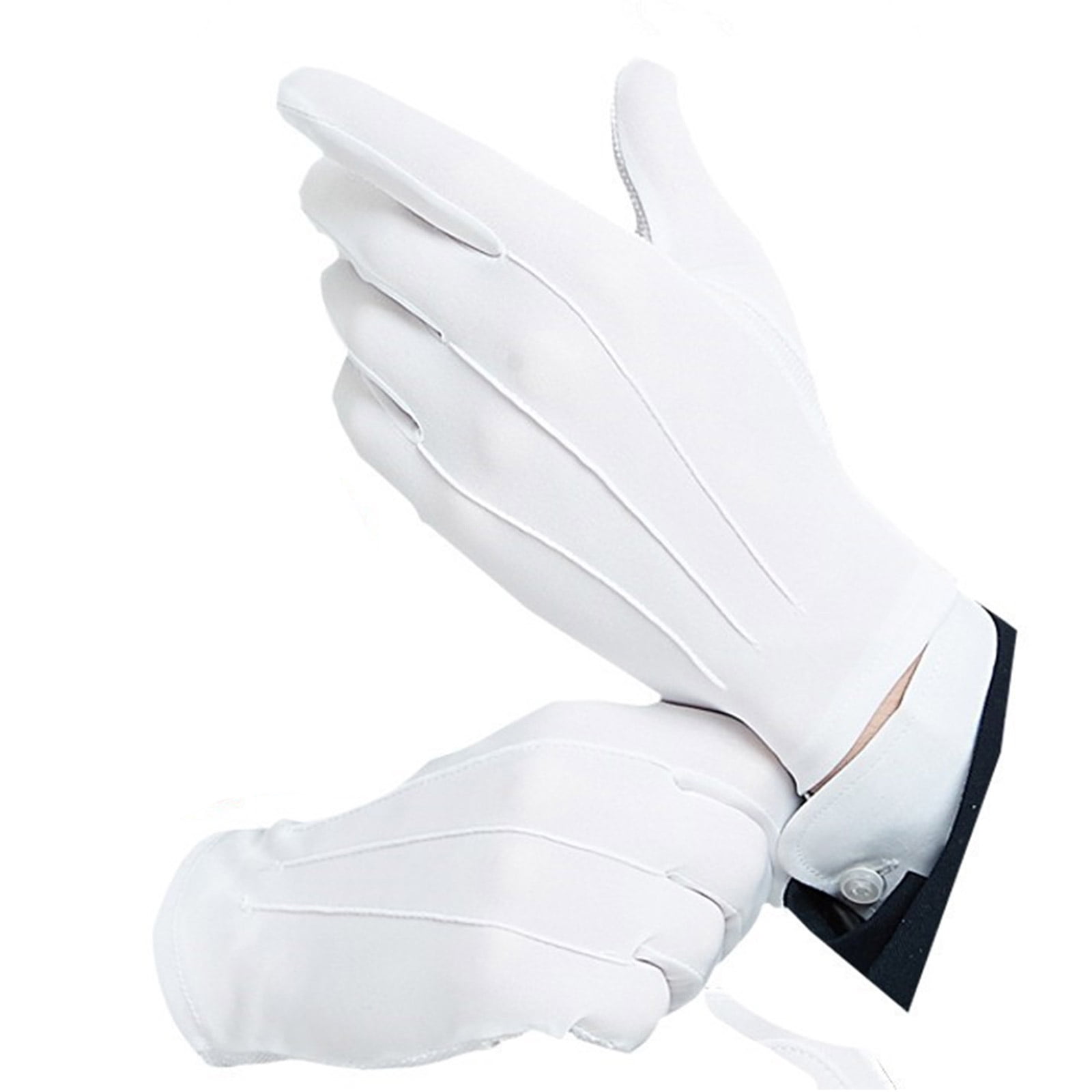 mens formal dress gloves U.S. Military Original Black Lined Leather Dress Gloves 6 / New