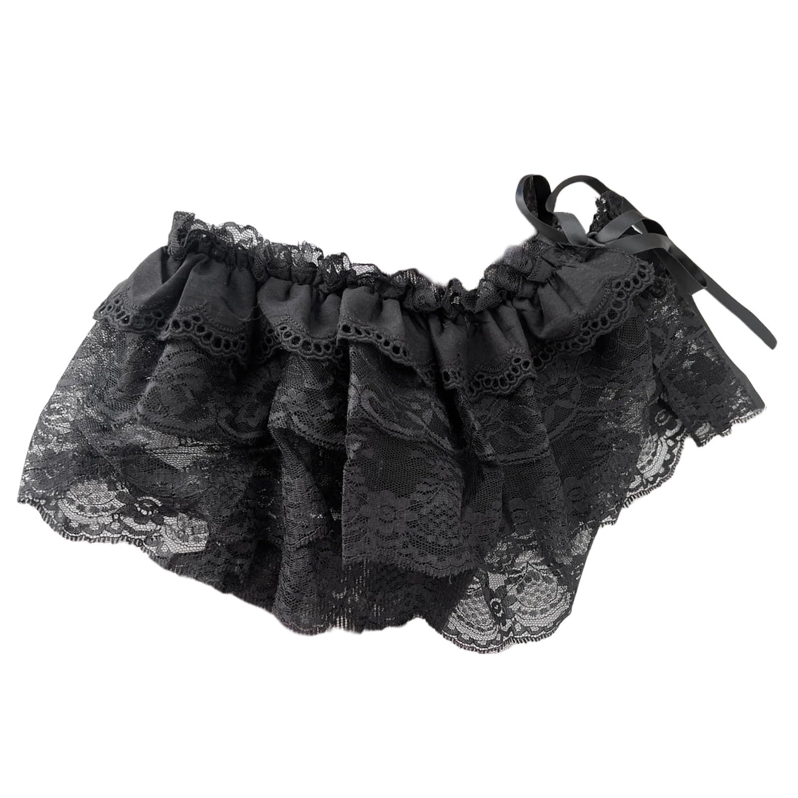 Plus Size Top Extender Cruise Ladies Ruffle Shirt Dress Extender