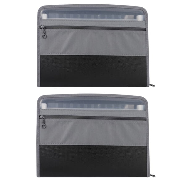 US 1 13-Pocket Accordion Document Organizer Expanding File Folder Sticky Label