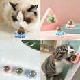 thumbnail image 1 of US 1-2 Pack Edible Cat Nip Ball Products Kitty Chew Rotatable Interactive Kitten, 1 of 12