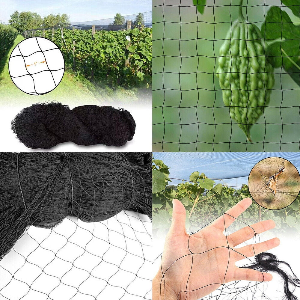 US 1-2 Pack Reusable Garden Netting Plants Barrier Mesh Net Protect ...