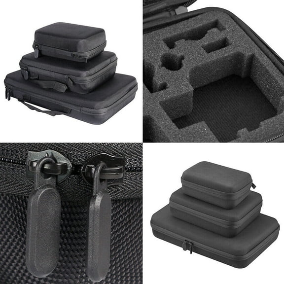 US 1-2 Pack Waterproof Shockproof GoPro Carry Case for GoPro 10 9 8 7 6 5 4-1