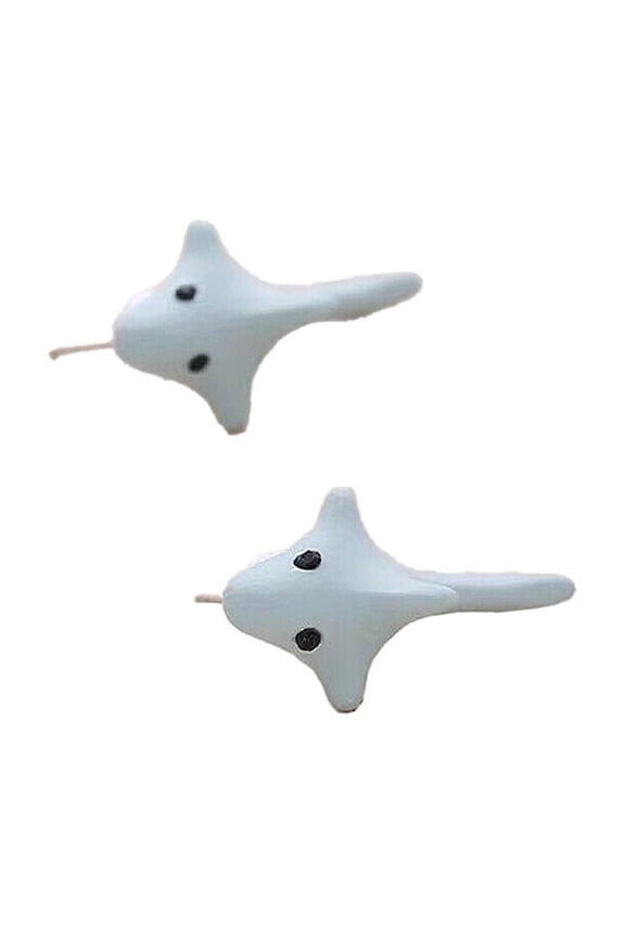 US 1 Pairs Cute Animal Bite-Earring Handmade Polymer Clay-Cute Stud Earrings