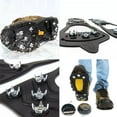 thumbnail image 1 of US 1-2 Pairs Ice Snow Grips Traction Cleats Shoes Anti Slip Cleats Boot Crampons, 1 of 11