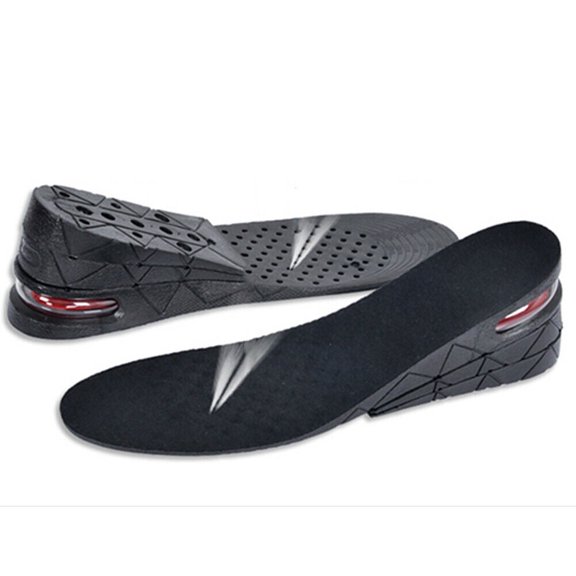 US 1 Pairs Three-Layer Shoe Insole Unisex Invisible Height Increase Insoles