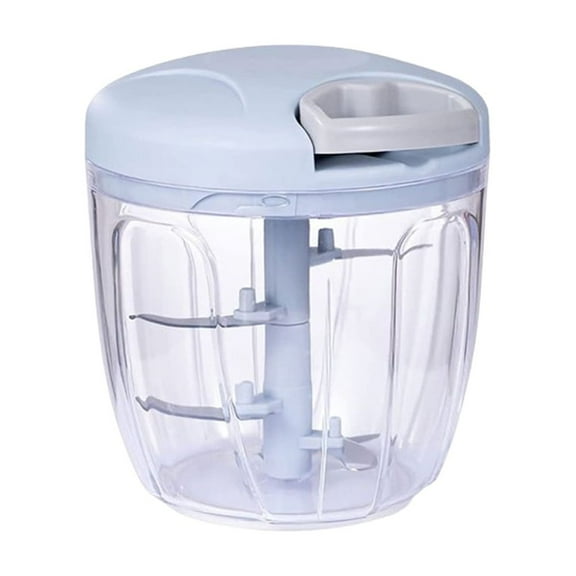 US 1-2 Pc Hand Blender Kitchen Tool Pull Vegetable Food Chopper Slicer Processor