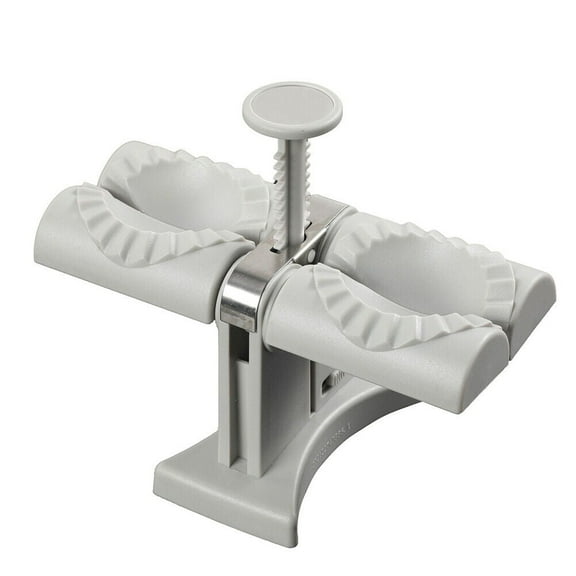 US 1 Pc Household Double Head Automatic Dumpling Maker Mould Wrapper Tools