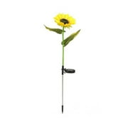 US 1-2 Pc LED Motion Sensor Light Bulbs Dusk Dawn Sensor Outdoor Sunflower Solar