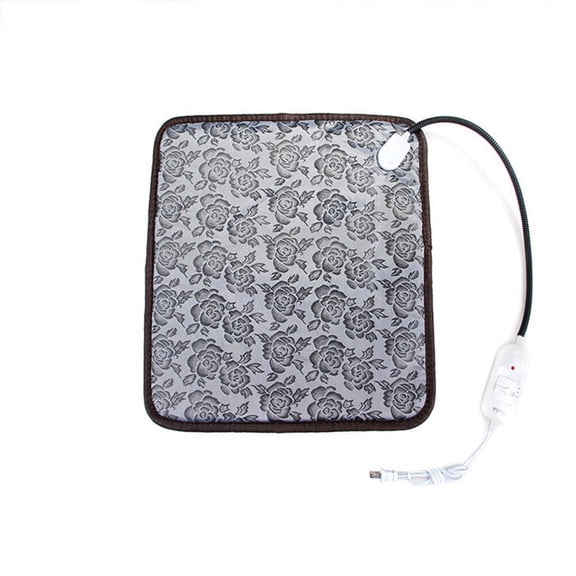US 1 Pc Pet Electric Heating Pad Dogs And Cats Anti-bite Steel Cord Waterproof
