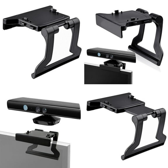 US 1-2 Pc Safe TV Clip Mount Stand Holder for Xbox 360 Kinect Sensor Lightweight