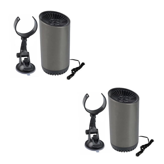 US 1 Pcs 12v Auto Heater Car Warm Cup Shape Fast Defroster Windshield Defogger