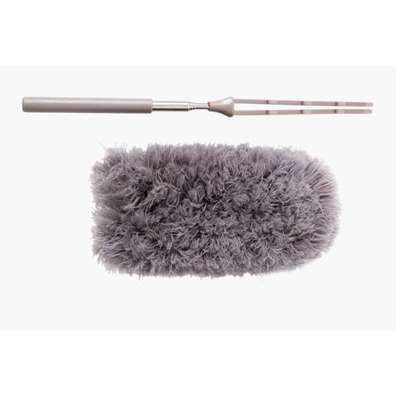 US 1 Pcs Adjustable Microfiber Feather Duster Extend Brush Household Cleaning