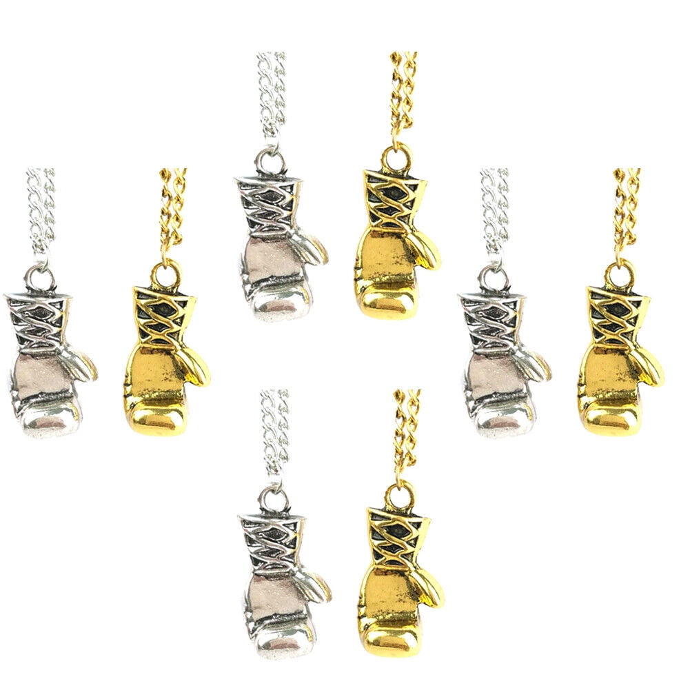 Men Bling Boxing Gloves Pendant Necklace With Rope Chain Silver Gold Color  Iced Out Cubic Zircon Hip Hop Jewelry247H From Uxkst, $15.52 | DHgate.Com