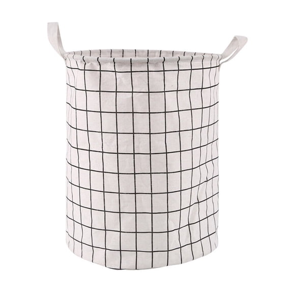 US 1 Pcs Large Foldable Laundry Hamper Dirty Clothes Basket Linen Storage Bag