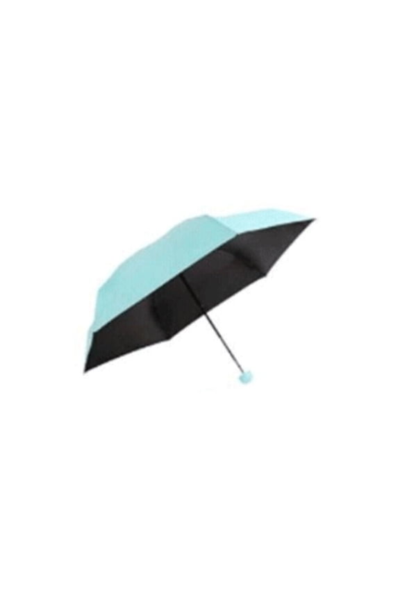 US 1 Pcs Mini Compact Umbrella Windproof Travel Sun Rain Capsule UV Protection