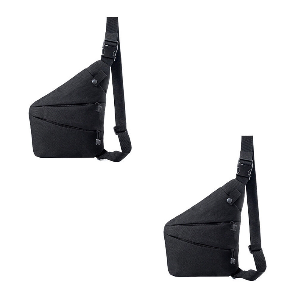 US 12 Travel Sling Bag Antitheft Crossbody Shoulder Chest Pack Canvas