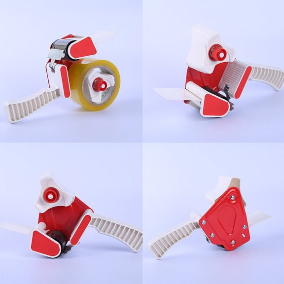 US 1-2Pc Heavy Duty Tape Gun Dispenser Packing Shipping Grip Sealing Cutter