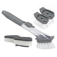 thumbnail image 1 of US 1~2Pc Kitchen Automatic Liquid Soap Dispensing Dish Brush Washing Bowl Sponge, 1 of 4