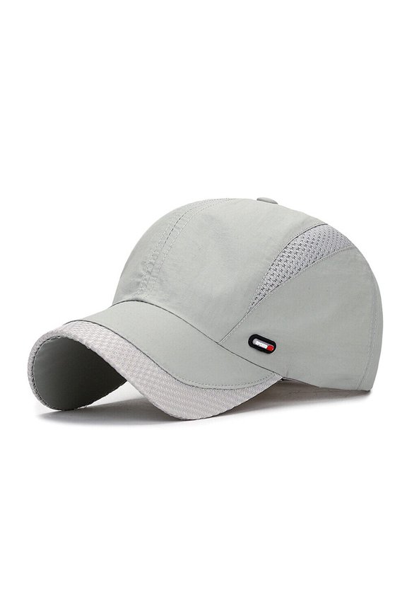 US 1-2Pcs All Season Airy Mesh Thin Quick Dry Baseball Cap Hat UV Protect Sports