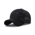 thumbnail image 1 of US 1~2Pcs Baseball Cap Mesh Snap Back Classic Trucker Camouflage Hat All Seasons, 1 of 5