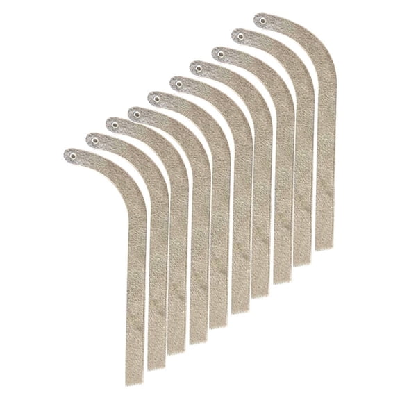 US 10 Pcs Earring Try-on Sticks Ear Hook Stud Hoop Ear Drop Displaying Strips