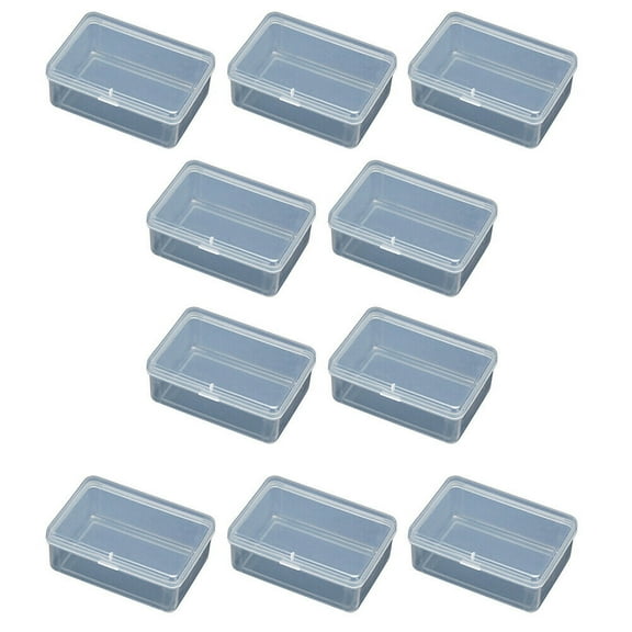 US 10-20 Small Plastic Storage Container Organizer Coins Screws Jewelry Mini Box