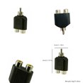 thumbnail image 1 of US 10-20Pc RCA Y Splitter Adapter 2 Female 1Male Audio Video AV TV Cable Convert, 1 of 7