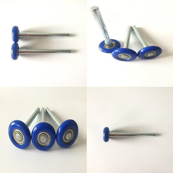 US 12-24 Garage Door Rollers 12 In Nylon Garage Door Wheel Replacement 4 In Stem