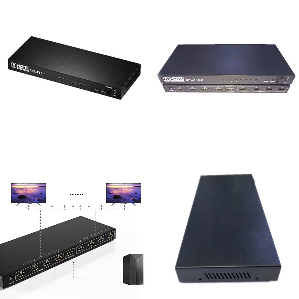 8 Port High Speed HDMI Splitter w/ Audio - HDMI® Splitters