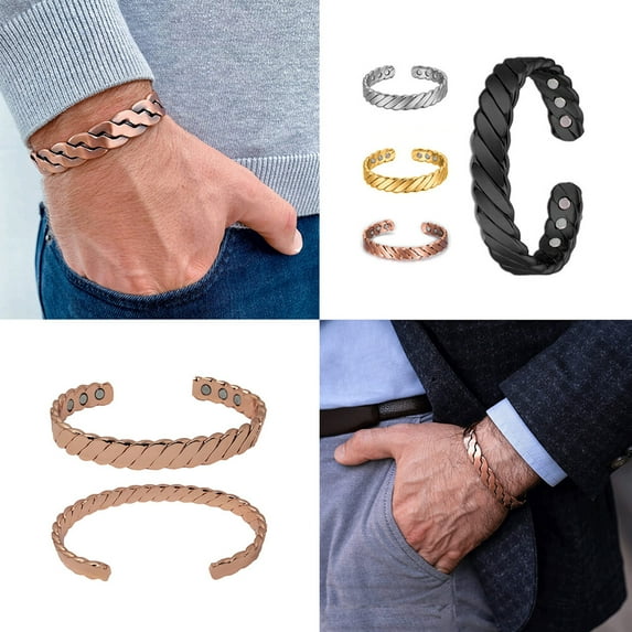 US 2-4 Pack New Magnetic Therapy Relief Arthritis Pain Carpal Tunnel Adjustable