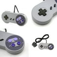 thumbnail image 1 of US 2-4 Pack Replacement Controller for  SNS-005 Super Nintendo SNES System 6FT, 1 of 10