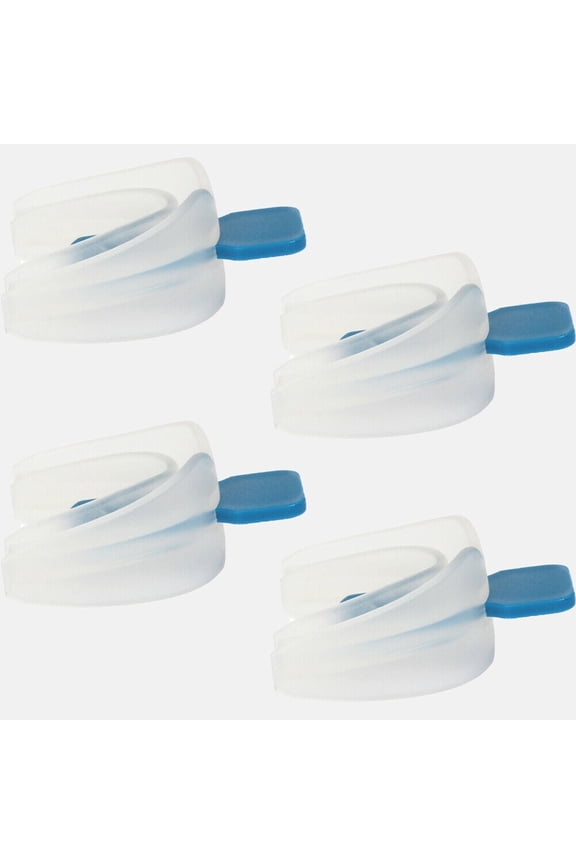 US 2 Pc Anti-Snoring Mouthpiece Mouth Guard Aid Mouthpiece Sleep Apnea Bruxism