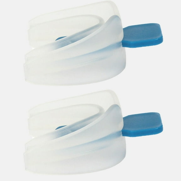 US 2 Pc Anti-Snoring Mouthpiece Mouth Guard Aid Mouthpiece Sleep Apnea Bruxism