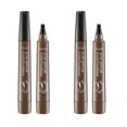 thumbnail image 1 of US 2 Pc Microblading Tattoo Eyebrow Pen Four Tips Waterproof Ink Gel Tint Draw, 1 of 5