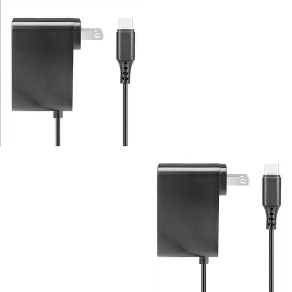 US 2-4 Pcs Charging Cable AC Adapter Power Supply For Nintendo Switch Wall Plug