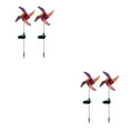thumbnail image 1 of US 2 Pcs Solar LED Windmill Spinner RGB Wind Outdoor Catcher Patio Holiday, 1 of 5