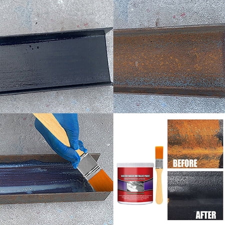 US 2-4 Set Car Anti-Rust Chassis Converter Water-Based Primer Metal Rust Remover