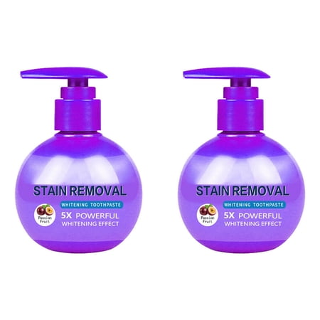US 2-6 Pack Intensive Stain Removal Whitening Toothpaste Baking Soda Fight Bleed