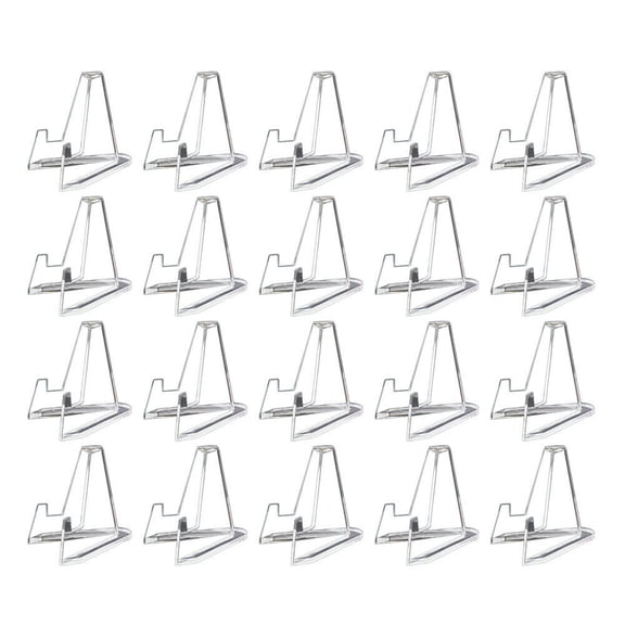 US 20-40 Pack Trading Card Holder Acrylic Coins Display Stand Mini Clear Easel