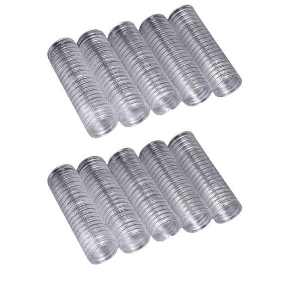 US 200 Coin Case Container Holder Capsule Round Display Collection Organizer
