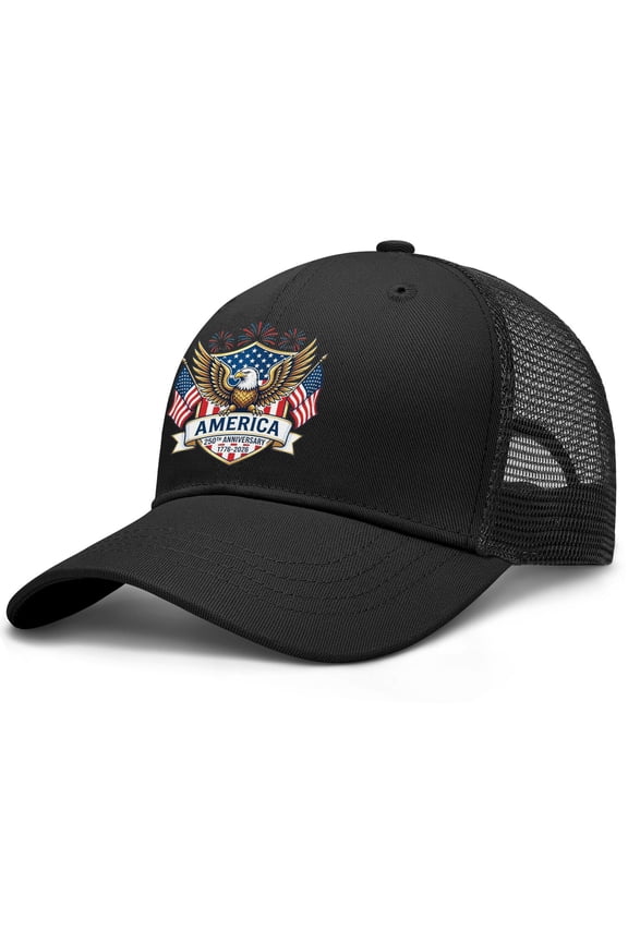 US 250 Years Freedoms 1776-2026 250th Birthday Hats Garde Cap for Him