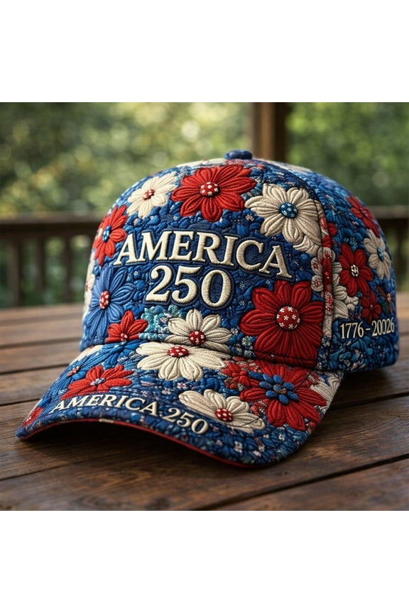 US 250th Anniversary Celebration Hat 1776-2026 4th of July Patriotic Cap USA American Flag Distressed Hat Adjustable Casual Cap for Men Women Outdoor Events,G