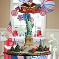 thumbnail image 1 of US 250th Anniversary Ornament 2026 Statue of Liberty Style – Patriotic Holiday Christmas Tree Decor, American Heritage Home Display Keepsake, 1 Pack, 1 of 8