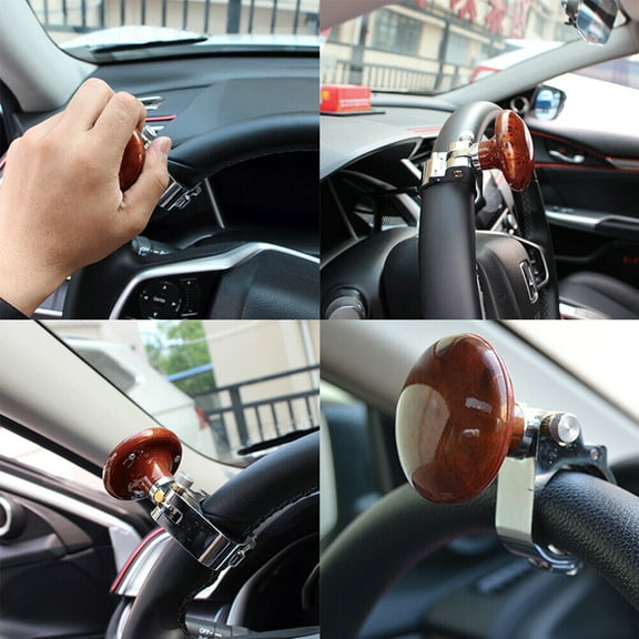 US 2Pc Steering Wheel Spinner Knob Handle Universal Heavy Duty Suicide Car Truck