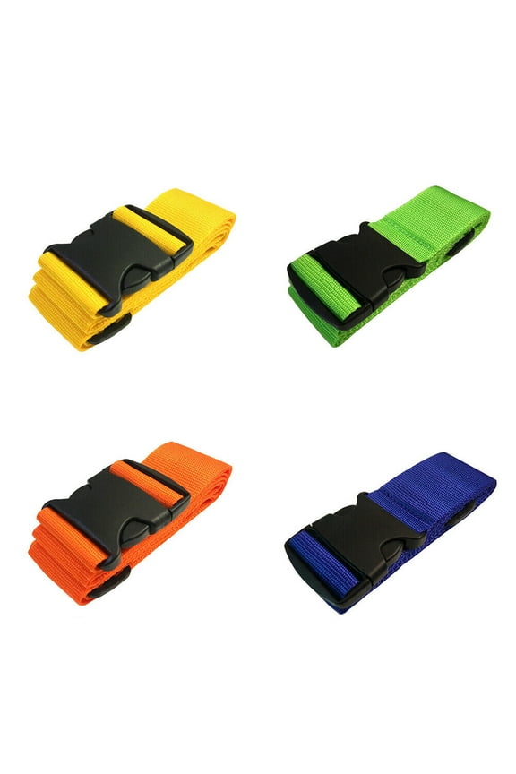 3-6 Pack Travel Luggage Suitcase Strap Belt Baggage Backpack Bag Package TSA