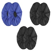 US 3 Pairs Washable Reusable Non-Slip Sole Overshoe Dust Waterproof Shoe Cover