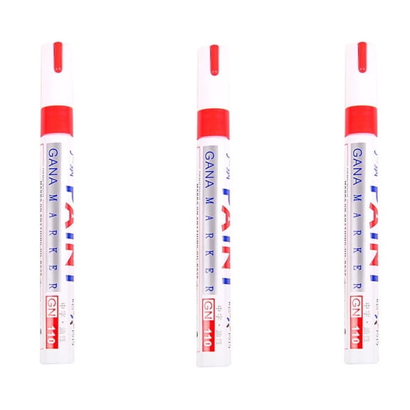 US 3 Pc Multiuse Tire Tread Rubber Metal Waterproof Permanent Paint Marker Pen