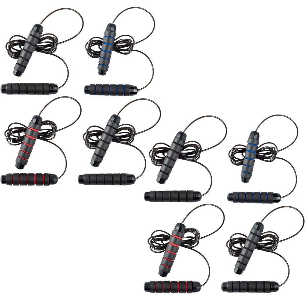 US 4-8 Pack Jump Rope Aerobic Exercise Boxing Skipping Adjustable ...
