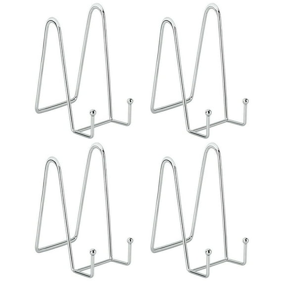 US 4-8 Pcs Metal Frame Holder Display Stands for Picture，Plate，Book，Photo Easel