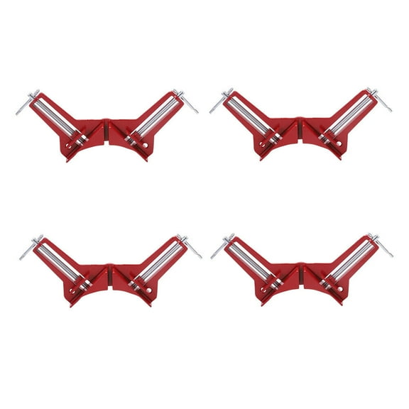 US 4-8Pc 90 Degree Right Angle Corner Clamp Woodworking Wood For Kreg Jigs Tool